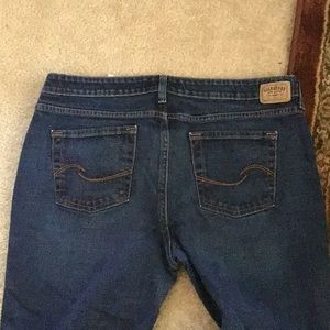 Levi signature jeans size 14 long bootcut low rise